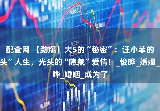 配查网 【劲爆】大S的“秘密”：汪小菲的“冤大头”人生，光头的“隐藏”爱情！_俊晔_婚姻_成为了